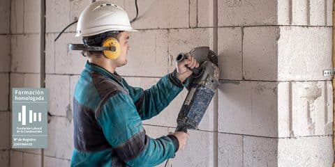 Trabajos de montaje de prefabricados de hormigón 6h
