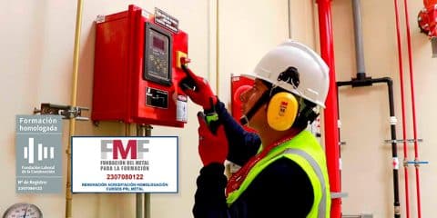 Trabajos de Instalación Equipos Contraincendios 20h